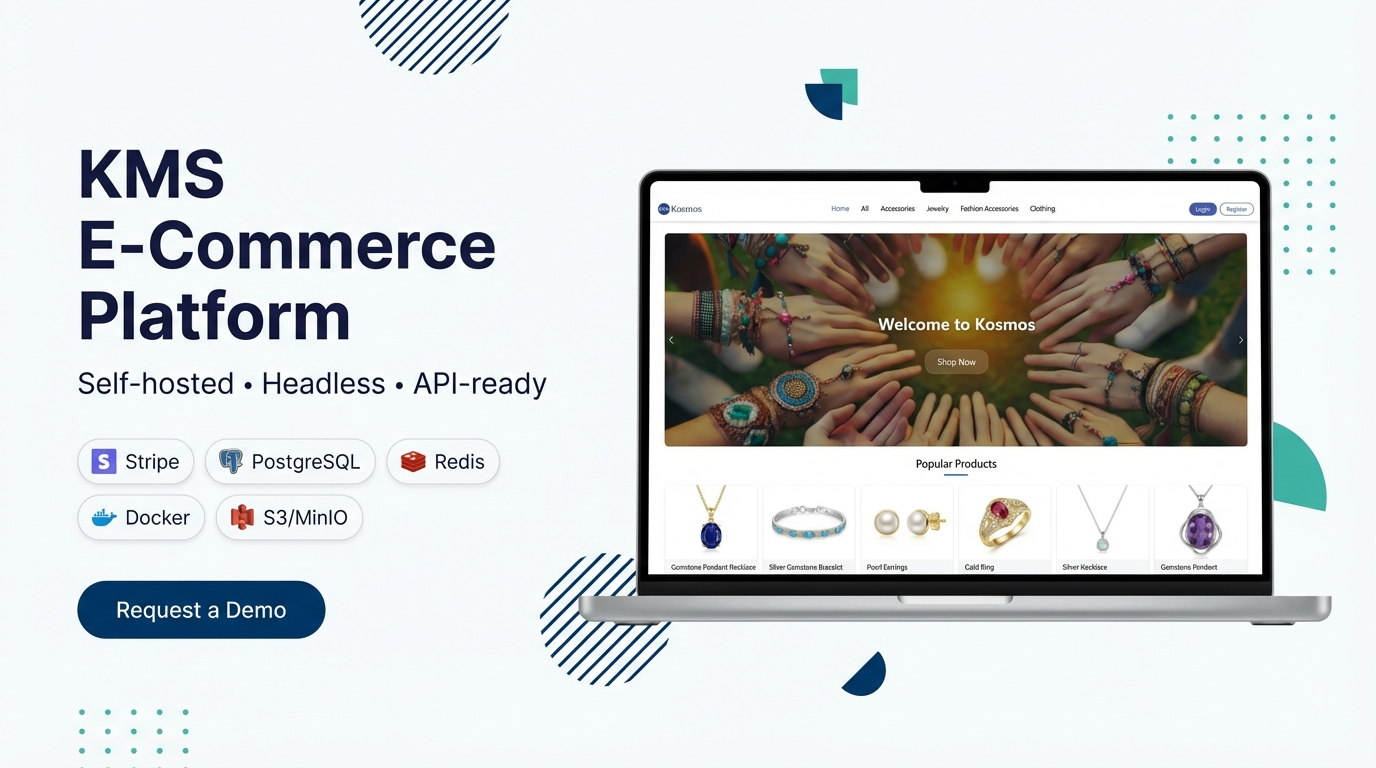 KMS E-commerce UI preview